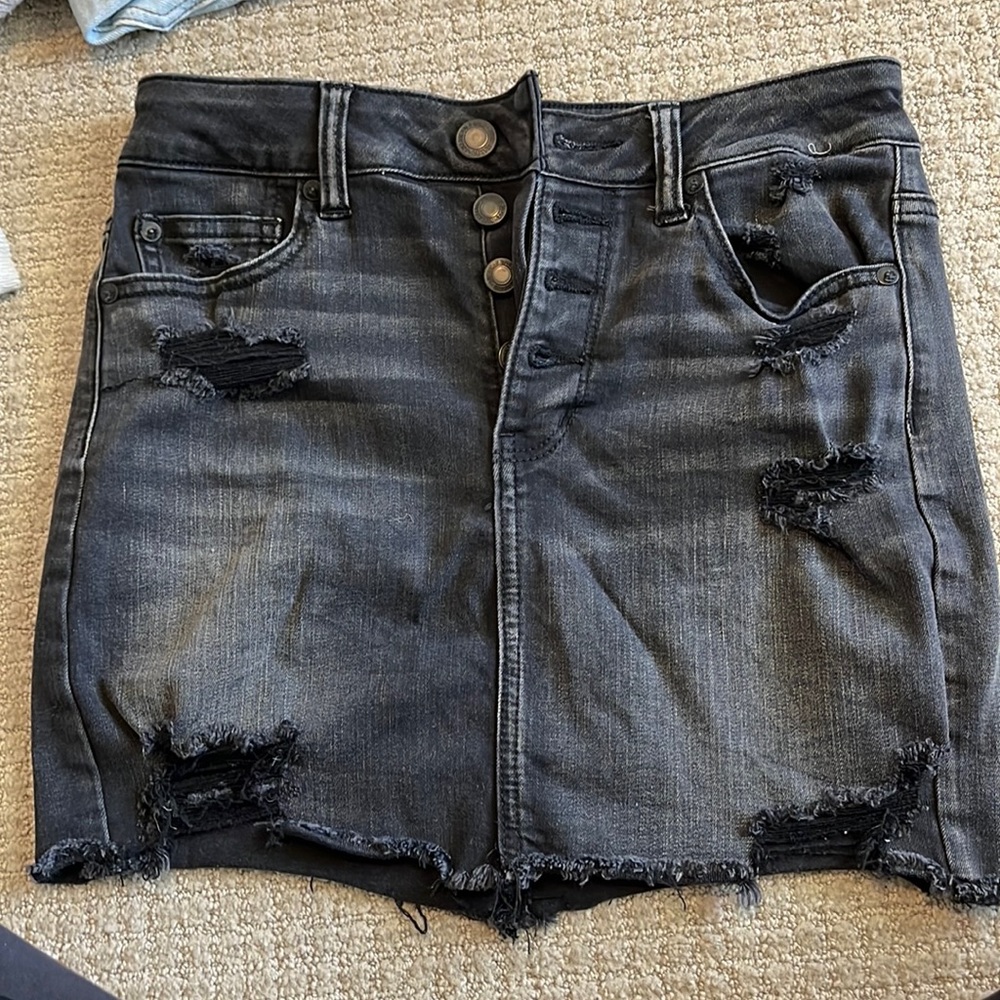denim skirt